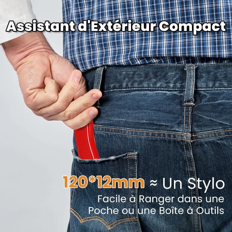 Aiguiseur de couteaux portable pour l'extérieur