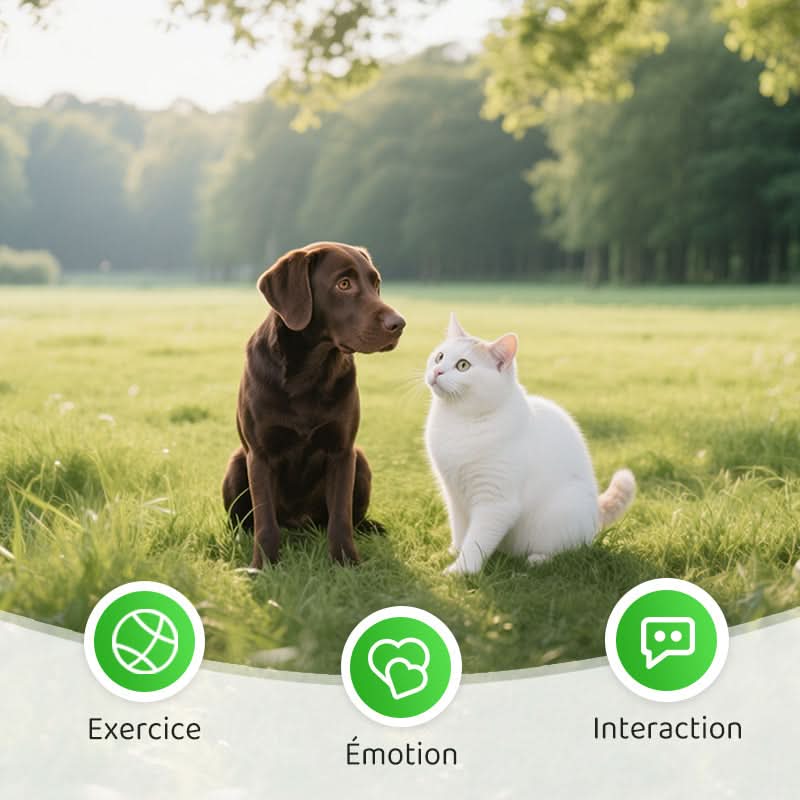 🐶🐕💥 Jouets Souris Interactifs Automatiques avec Son Couinant💥🐩🐈🐱
