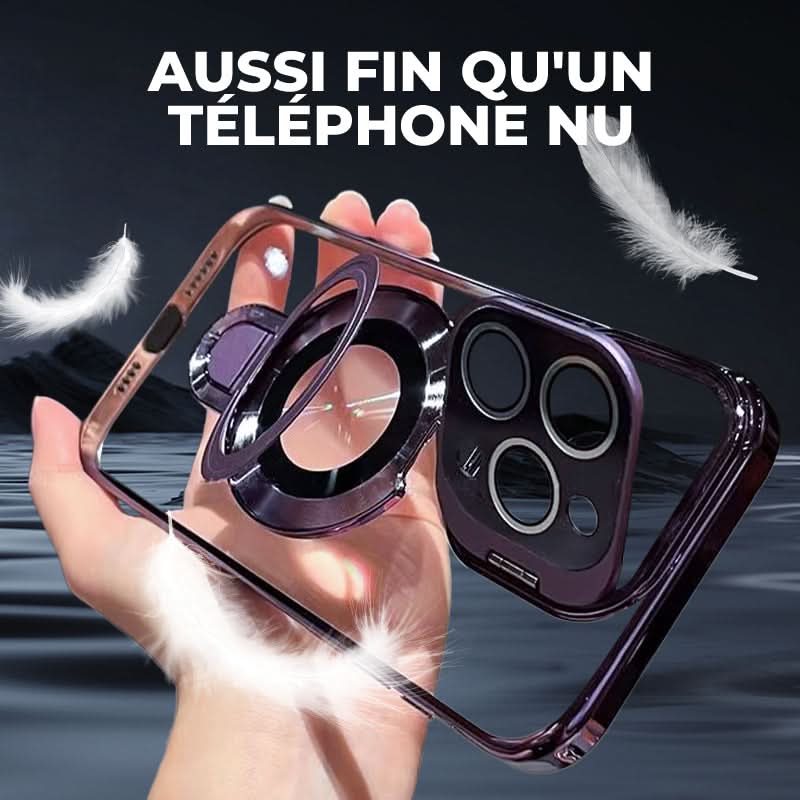 Coque iPhone Double Support ๐ | Pratique et Stylish