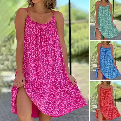 đ„Nouvelle robe ample 2024, imprimĂ© Ă la mode