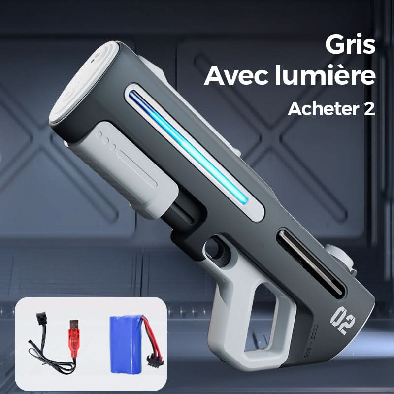 🔥🔥🔥🎁Pistolet à Eau Électrique à Longue Portée avec LED pour Enfants et Adultes