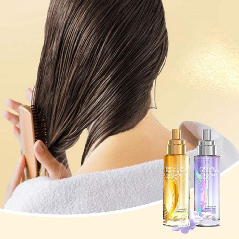đ„°Spray d'Huile Essentielle LĂ©gĂšre et Douce Ă Longue DurĂ©e pour Cheveux