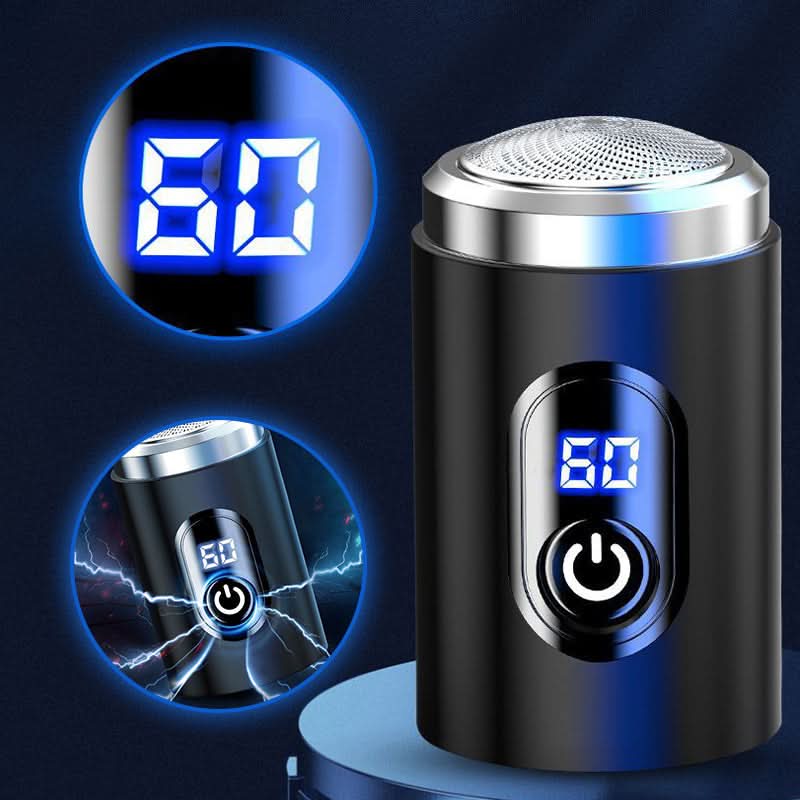 🔥🪒 -50 % aujourd’hui ! Mini rasoir portable rechargeable — Avec affichage numérique & coupe précise ✨💈