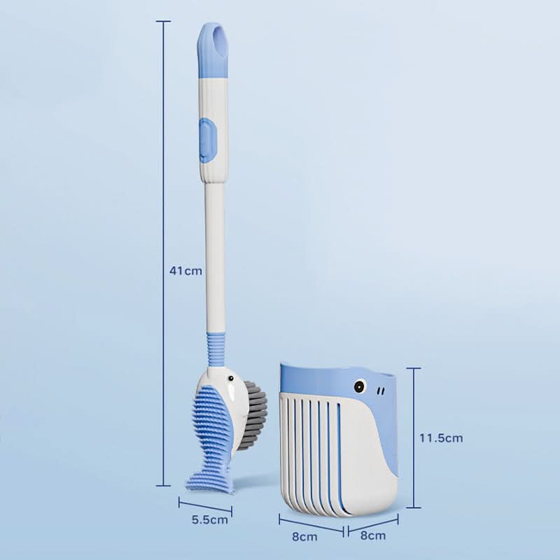 Ensemble de Brosses de Nettoyage pour Toilettes avec Ventouse Murale 🛁✨