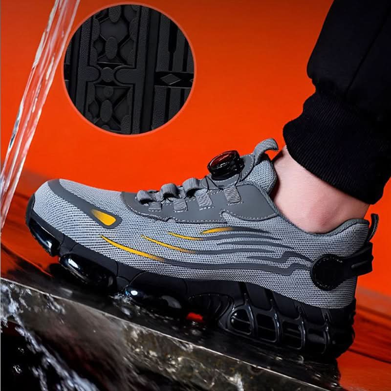 đ„ SpĂ©rificatrice gratuite-Unisex Sneakers ĂlĂ©gants Chaussures de sĂ©curitĂ© non glissantes avec anti-choquage