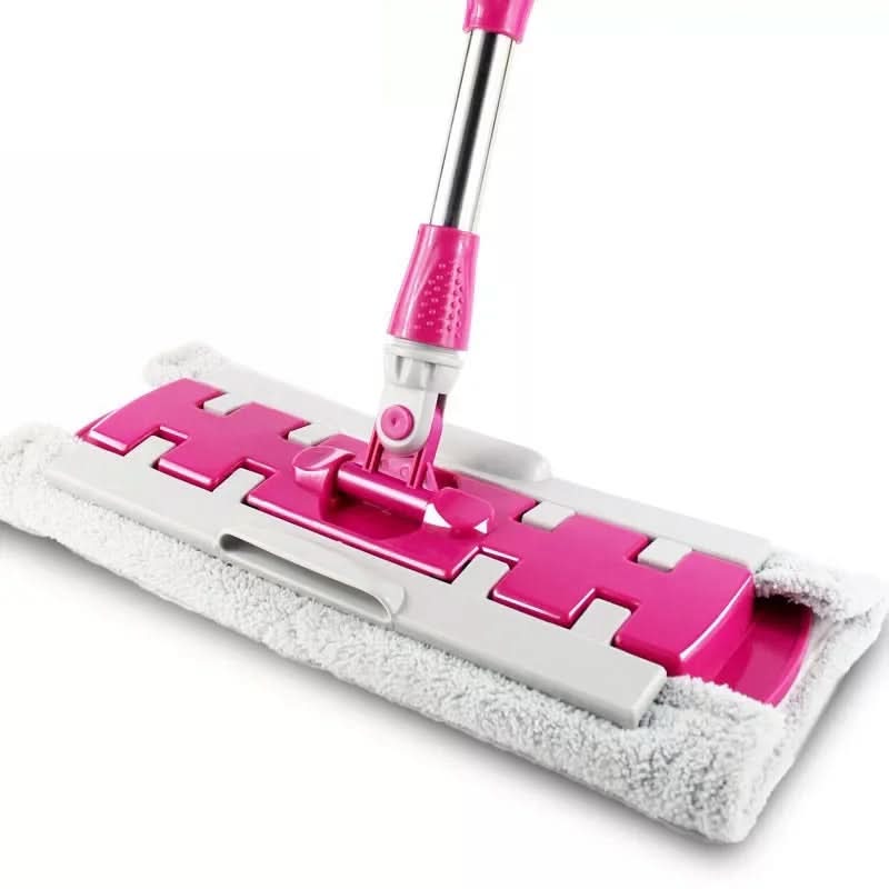 🏆Hot Sale 50% OFF⏳Flat Mop with Stainless Steel Handle with Reusable Washable Mop Cloths