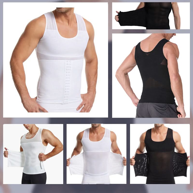 🔥 Nouvelle Tendance Brûlante ❤️🔥 Gilet Amincissant en Maille pour Hommes