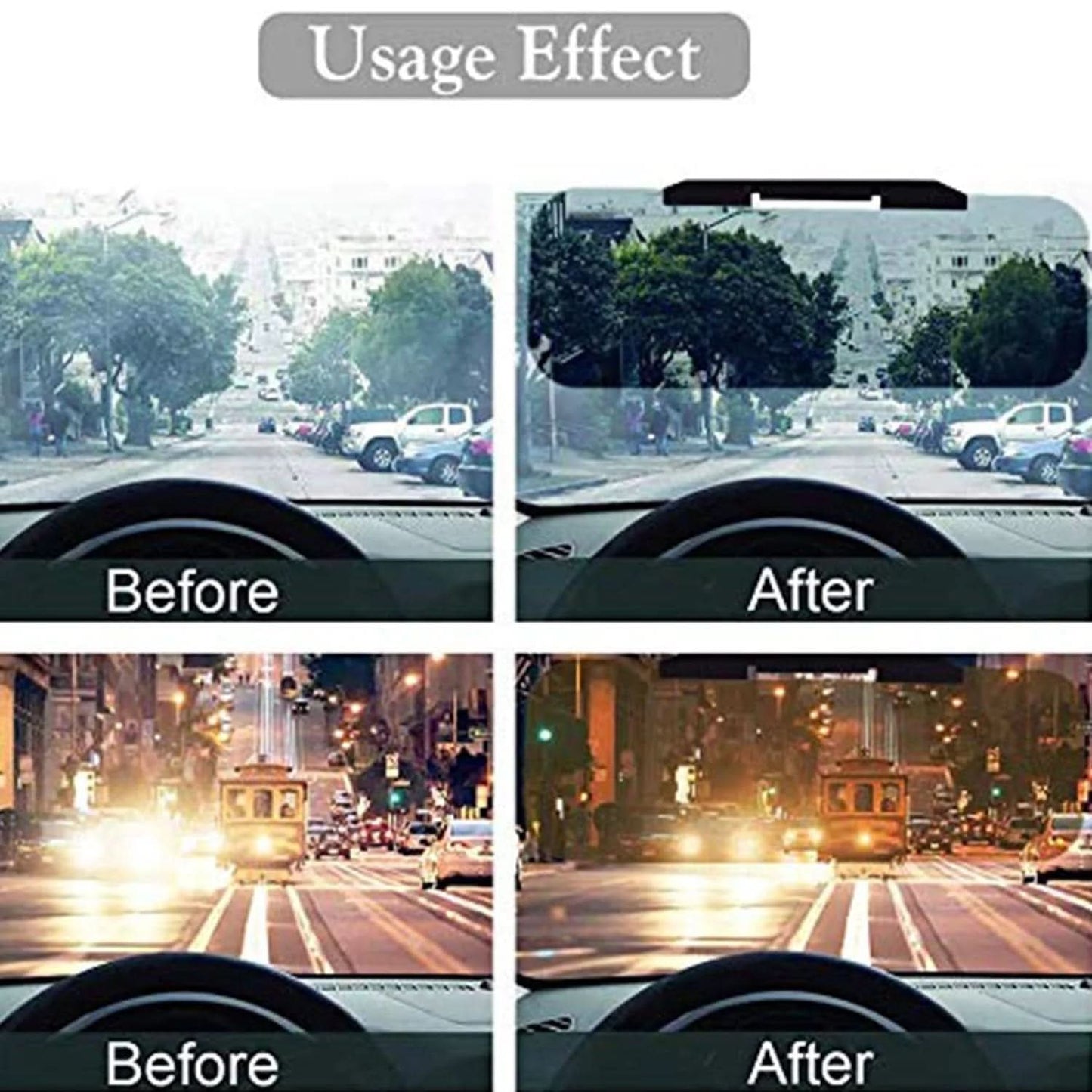 🔥Livraison gratuite🔥Plaque anti-éblouissement pour les yeux de l'automobile