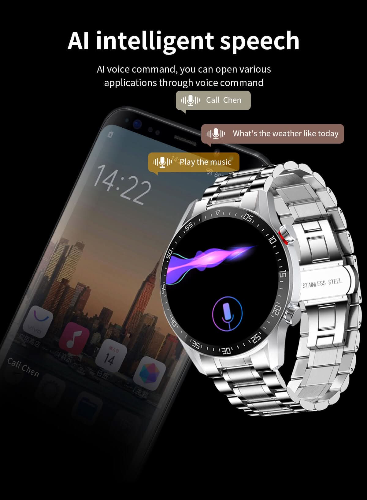 🔥 50 % de réduction⌚Une montre de sport intelligente pour reconnaître les problèmes de santé
