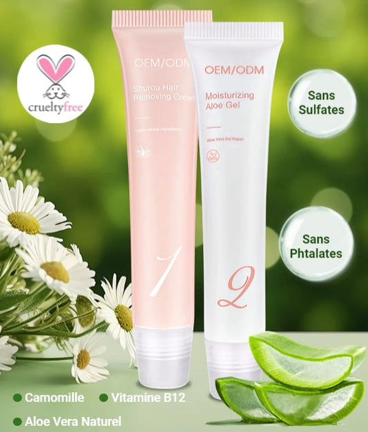 Offre spéciale 🔥🔥 Ensemble de crème dépilatoire Dernier jour50% de réduction