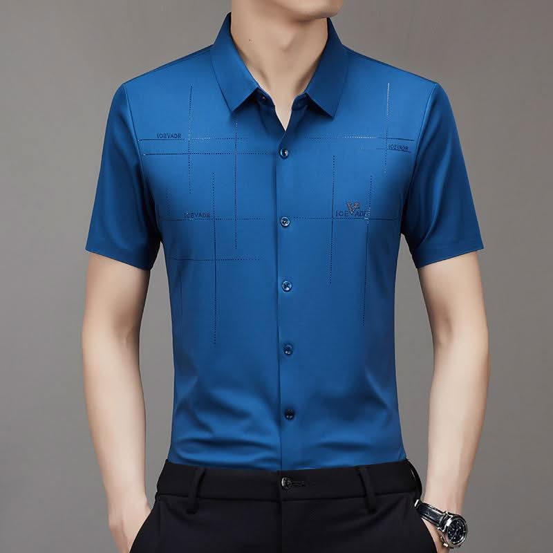 Chemise business homme en soie de riz