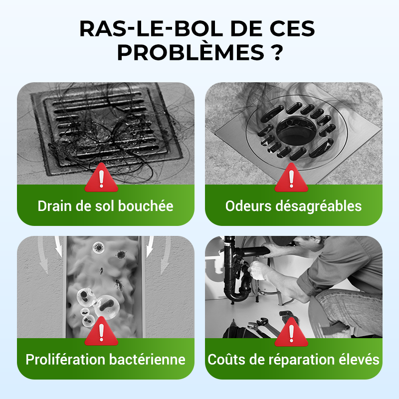 Agent de débouchage de canalisations puissant