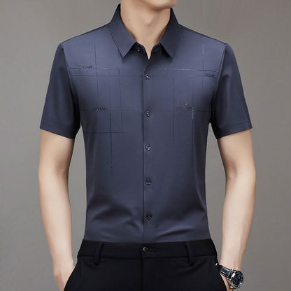 Chemise business homme en soie de riz