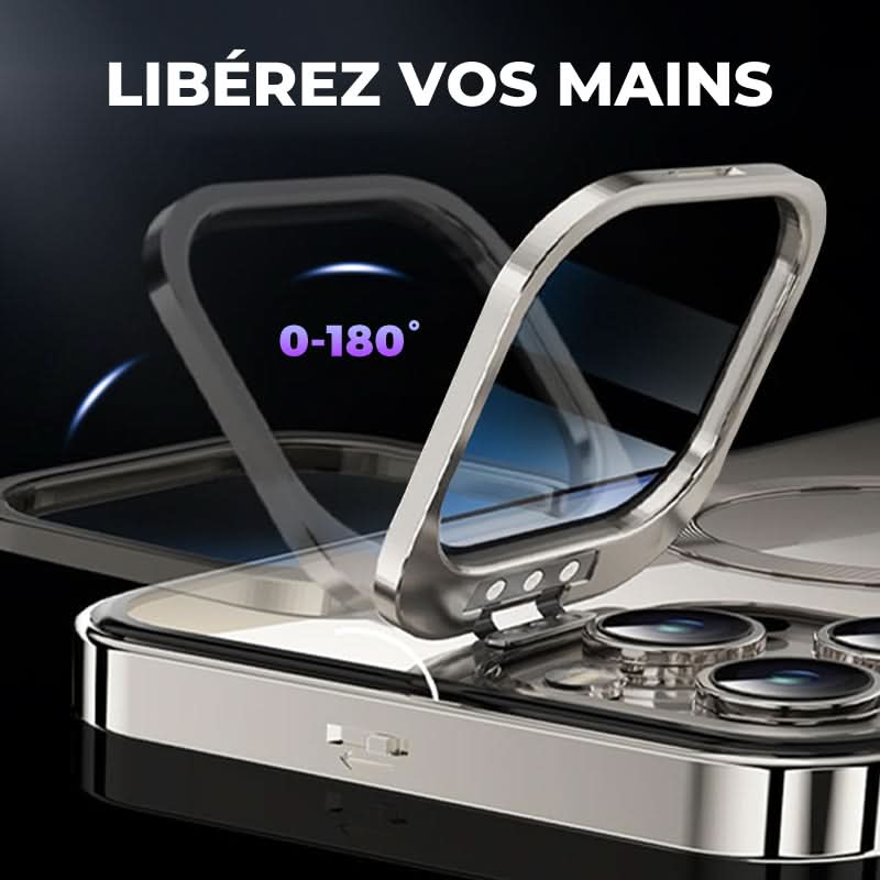 Coque iPhone Double Support 😎 | Pratique et Stylish