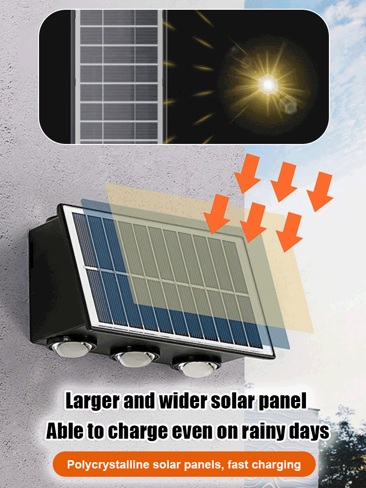 💥Hot Sale 💥 Applique Murale à Énergie Solaire