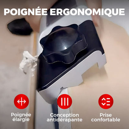 🔧🔧🔧Raboteuse à chanfreiner les plaques de plâtre à 45° en alliage d'aluminium