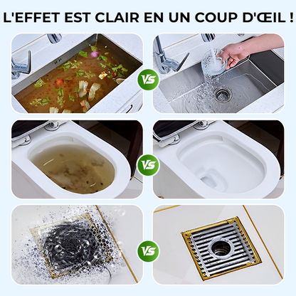 Agent de débouchage de canalisations puissant