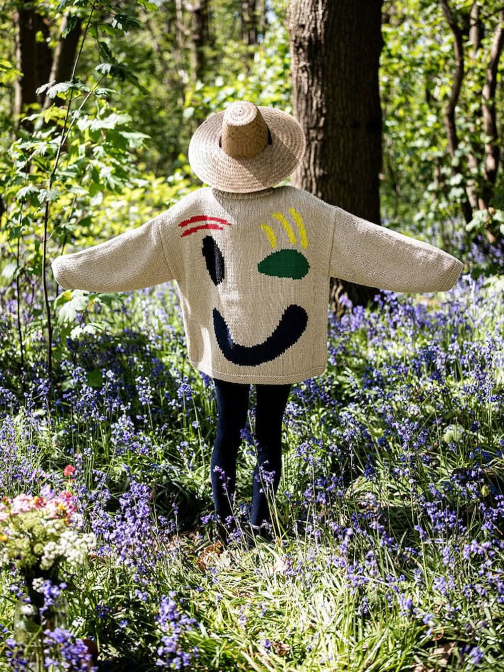 Joyeux dimanche-Pull en Tricot pour Femmes