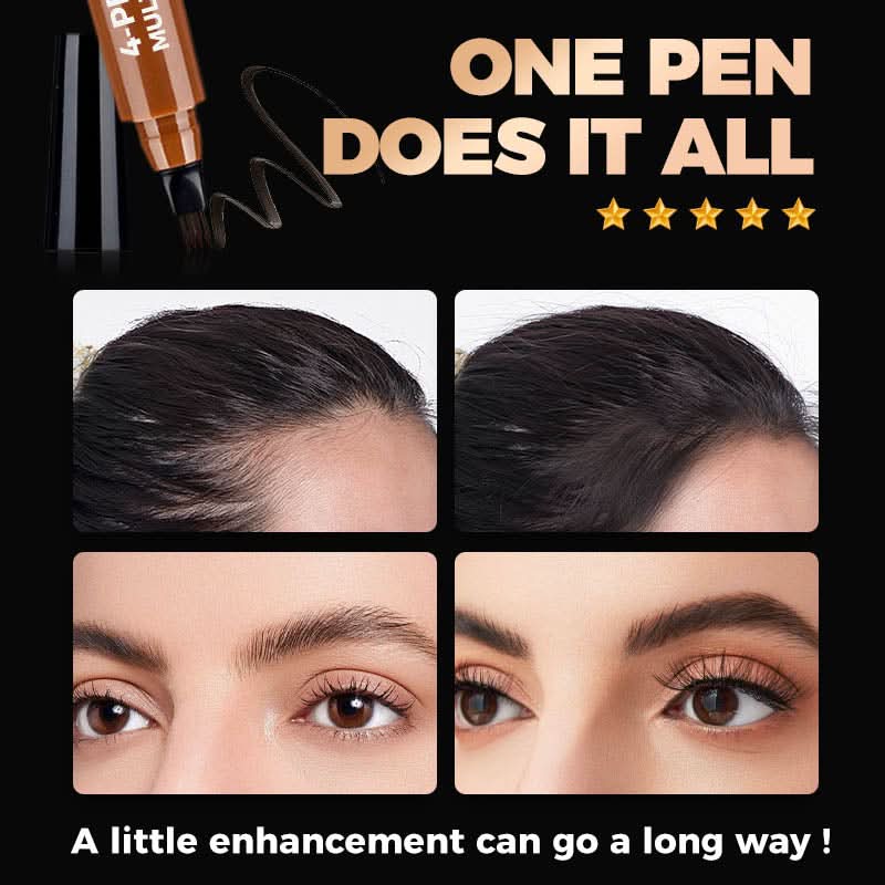 Stylo multi-usages à 4 pointes