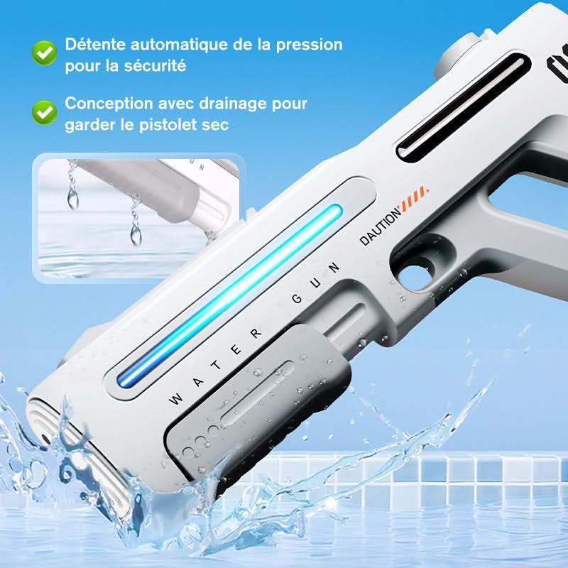 🔥🔥🔥🎁Pistolet à Eau Électrique à Longue Portée avec LED pour Enfants et Adultes
