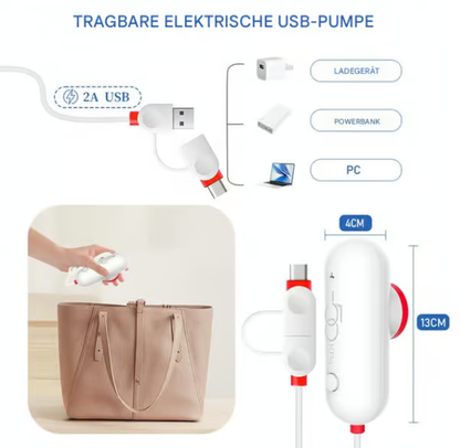 🎁 Hot Sale 50% OFF 🔥6 paquets de sacs de compression sous vide électriques USB - Gagnez de l'espace, voyagez léger !