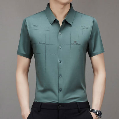 Chemise business homme en soie de riz