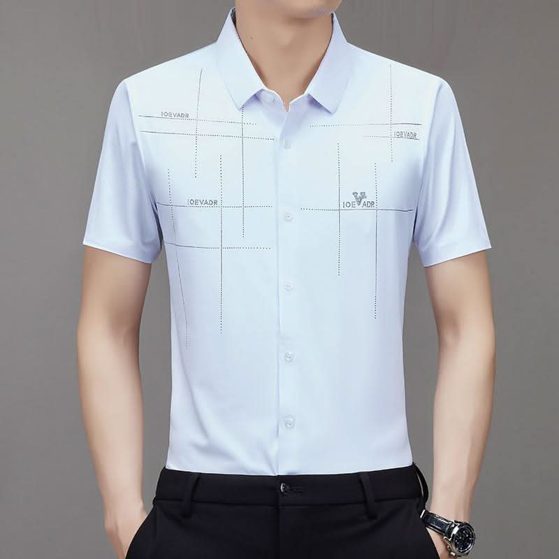 Chemise business homme en soie de riz