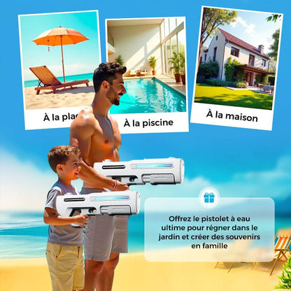 🔥🔥🔥🎁Pistolet à Eau Électrique à Longue Portée avec LED pour Enfants et Adultes