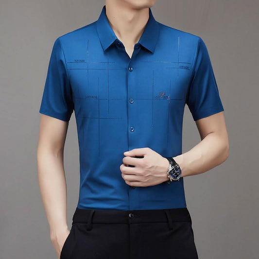 Chemise business homme en soie de riz
