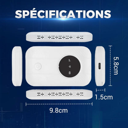 Vente à chaud🔥 Routeur Wi-Fi Mobile 4G LTE de Poche