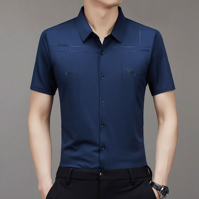 Chemise business homme en soie de riz