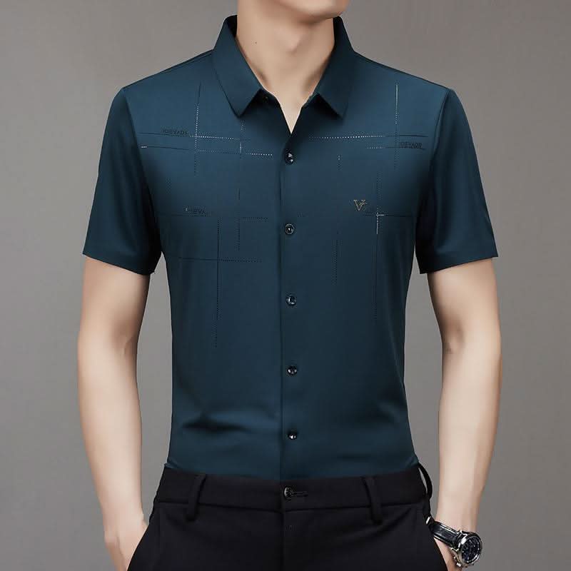 Chemise business homme en soie de riz