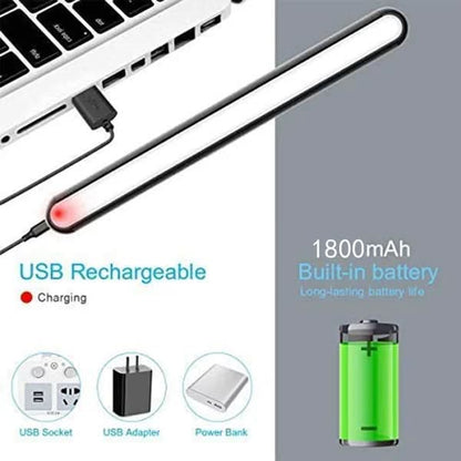 Lampe Tactile Rechargeable Magnétique, Longue Durée De Vie De La Batterie