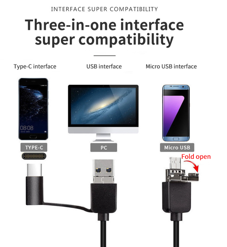 (🎁2023-Christmas Hot Sale🎁)🔥 49% OFF-USB Endoscope ( Universal across all platforms )