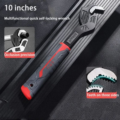 🔥50 % DE RÉDUCTION🔥Clé à pipe multifonctionnelle autobloquante de qualité industrielle