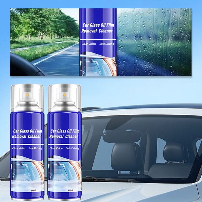 Nettoyant pour Enlever le Film d'Huile sur les Vitres de Voiture