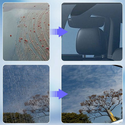 Nettoyant pour Enlever le Film d'Huile sur les Vitres de Voiture