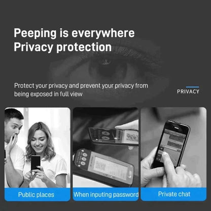 💥Protection d'écran en verre trempé pour iPhone - Peek-a-boo, protection des yeux✅
