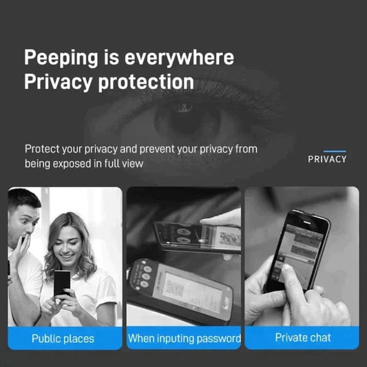 💥Protection d'écran en verre trempé pour iPhone - Peek-a-boo, protection des yeux✅