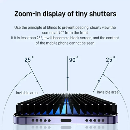 💥Protection d'écran en verre trempé pour iPhone - Peek-a-boo, protection des yeux✅