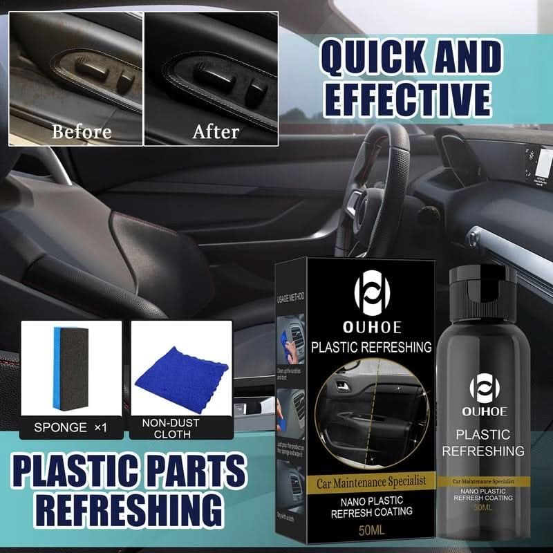 ✨✨Agent de rénovation des pièces en plastique de voiture