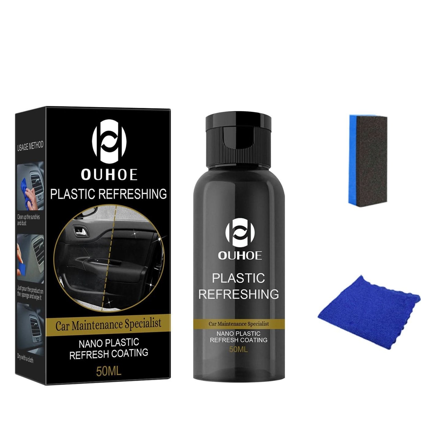 ✨✨Agent de rénovation des pièces en plastique de voiture