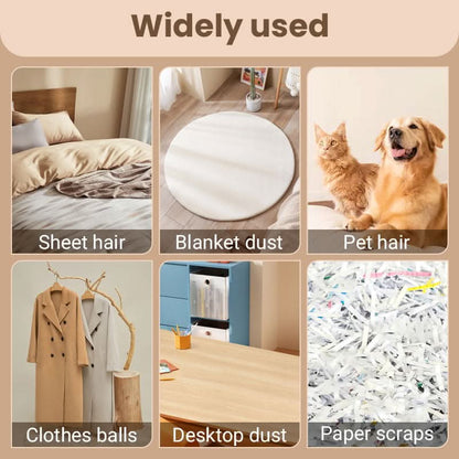 Rouleau anti-peluches collant réutilisable et portable