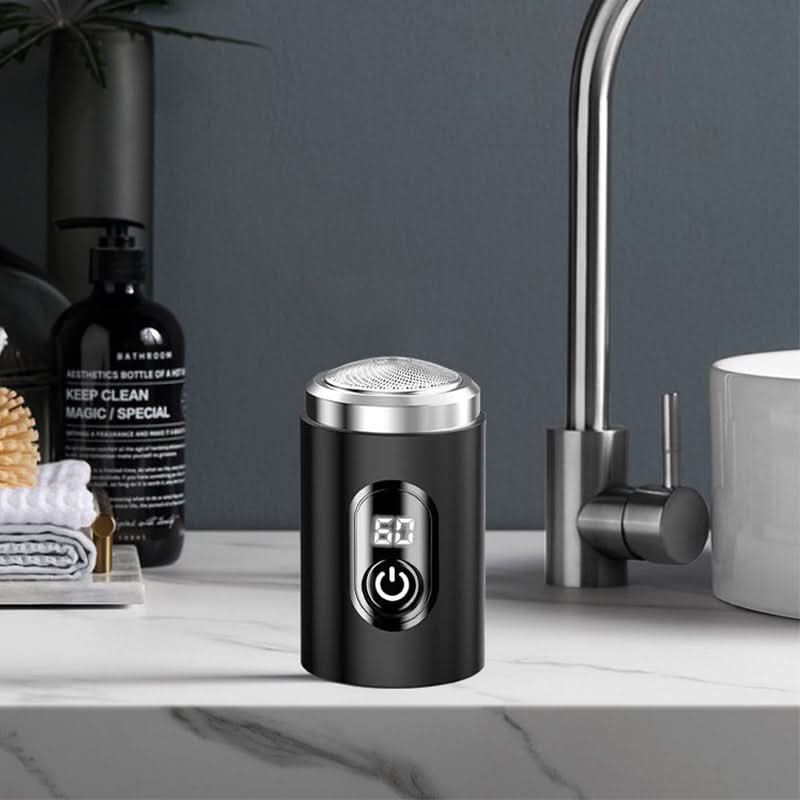 🔥🪒 -50 % aujourd’hui ! Mini rasoir portable rechargeable — Avec affichage numérique & coupe précise ✨💈