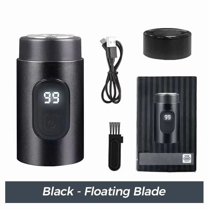 🔥🪒 -50 % aujourd’hui ! Mini rasoir portable rechargeable — Avec affichage numérique & coupe précise ✨💈