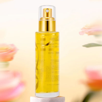 Huile légère en spray pour cheveux - Hydratante et lissante