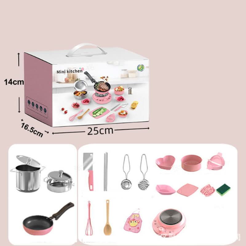 🎁[Meilleur cadeau pour un enfant]🍳Jouets mini-cuisine pour enfants - 22 PCS Set