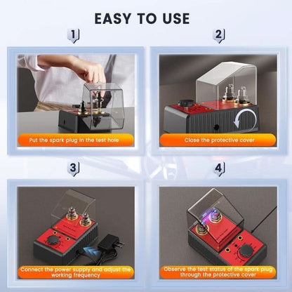 ⚡Demi - prix pour une durée limitée - testeur de bougie d'allumage avec double trou de test
