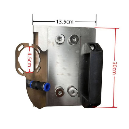 🔥Support pour meuleuse d'angle pour coupe de chanfreins à 45° sur carrelage