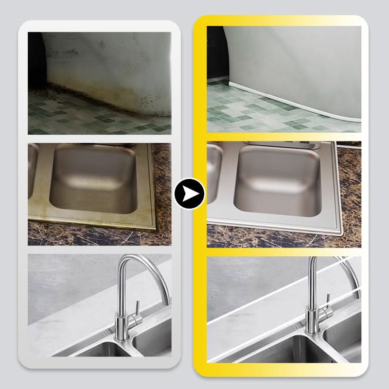 Caulk blanc multifonctionnel imperméable avec grattoir